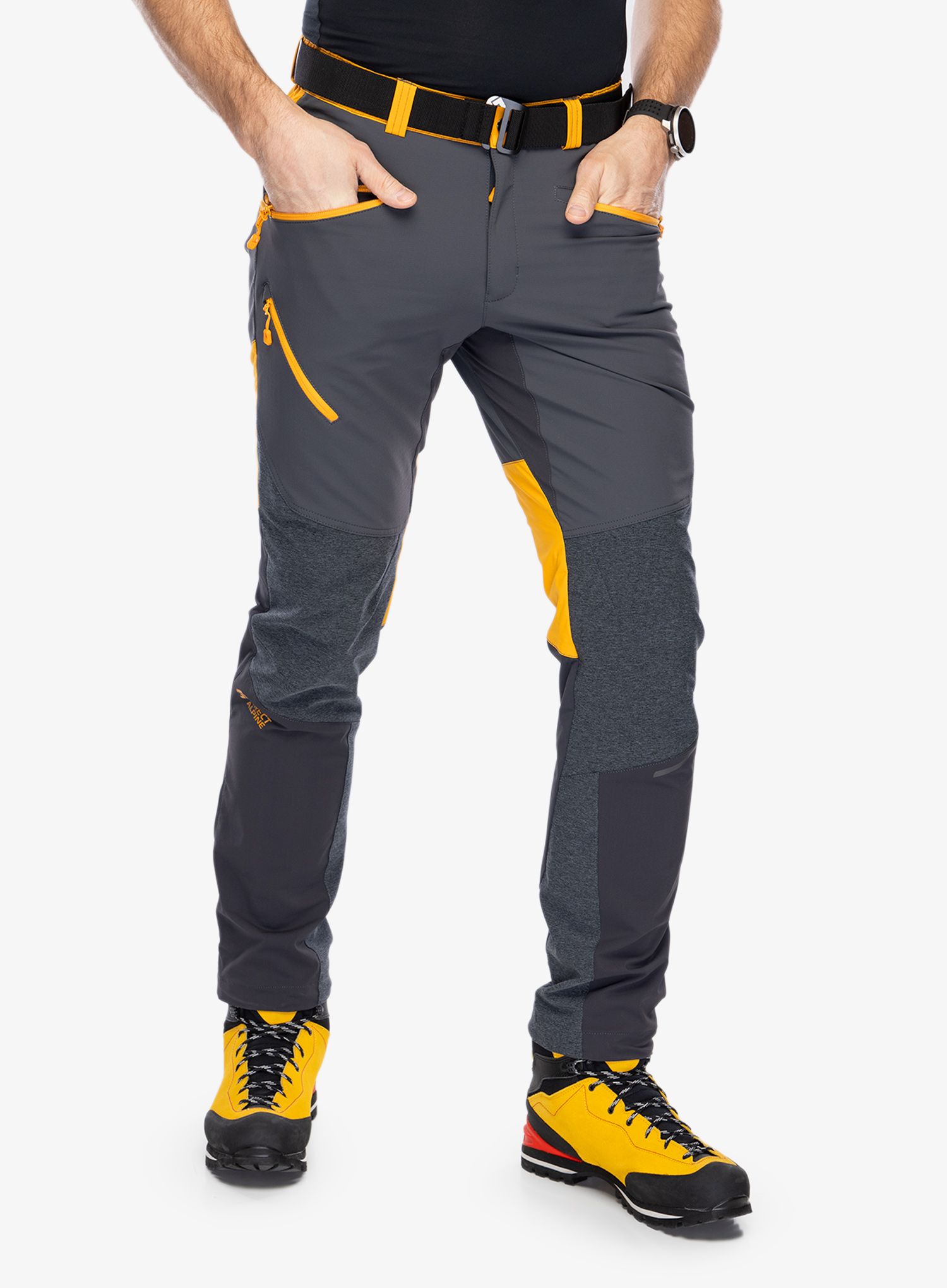 Trekingové nohavice Direct Alpine Cascade Top - anthracite/mango
