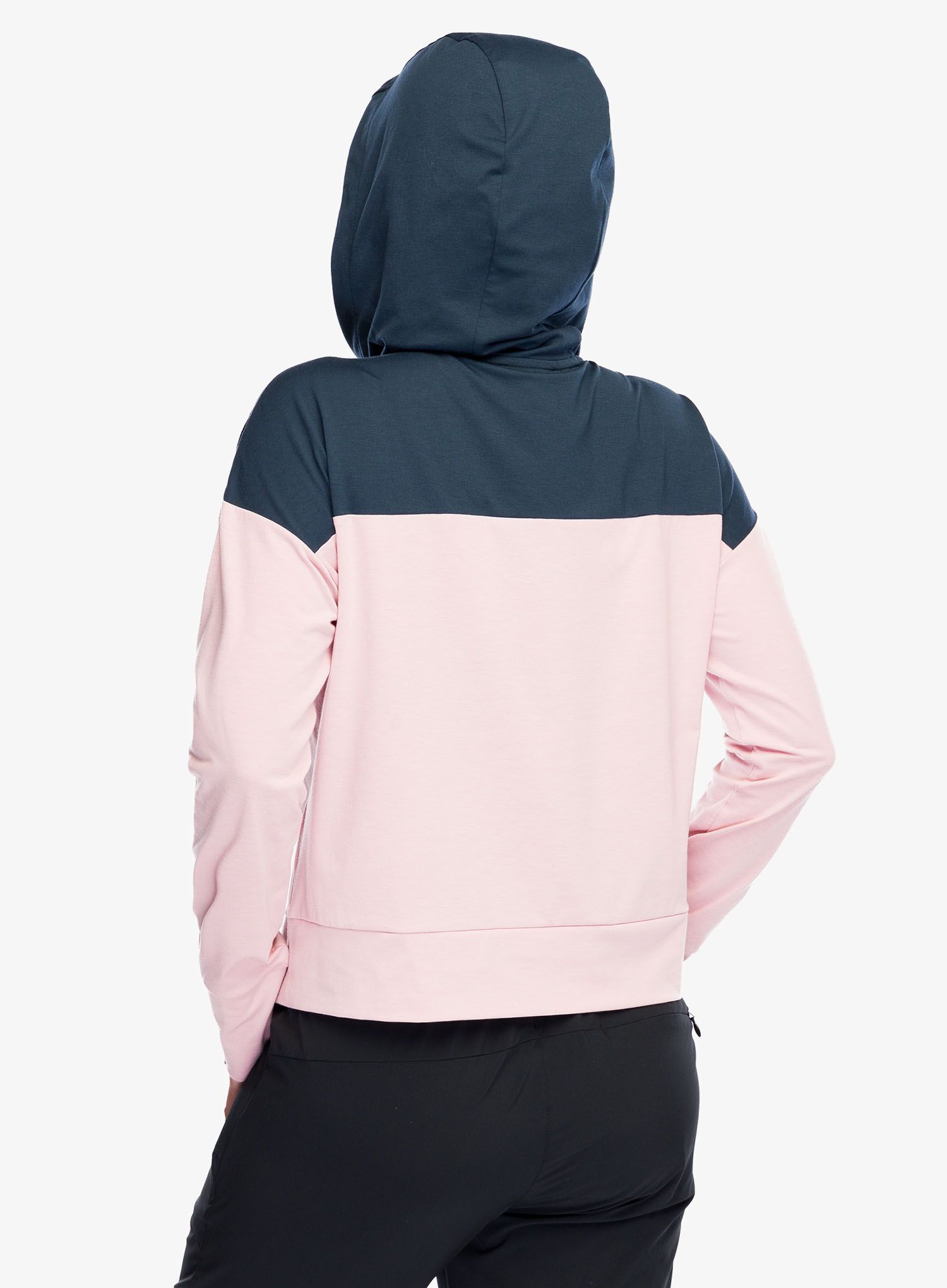 Dámska mikina s kapucňou Dynafit 24/7 Drirelease Hoody - pale rose