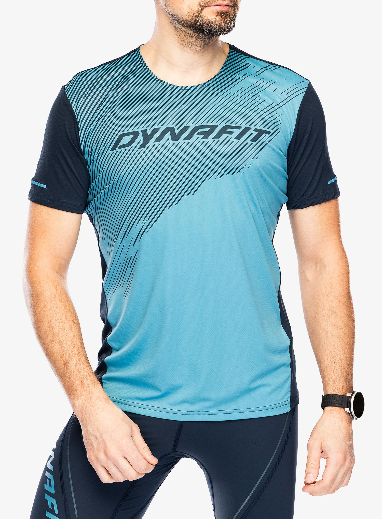 Tričko Dynafit Alpine 2 S/S Tee  - storm blue