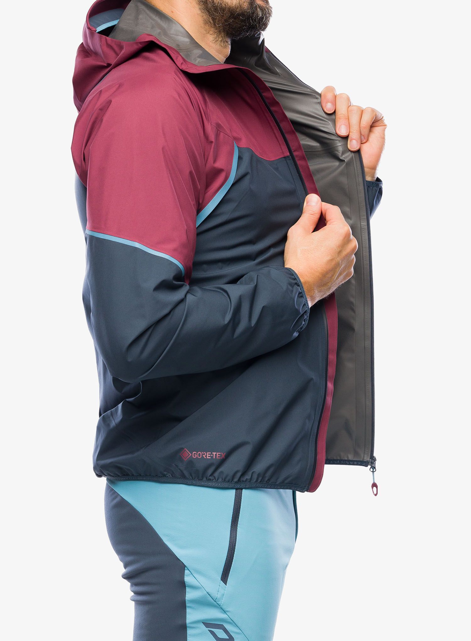 Bežecká bunda Dynafit Alpine GTX Jacket - burgundy