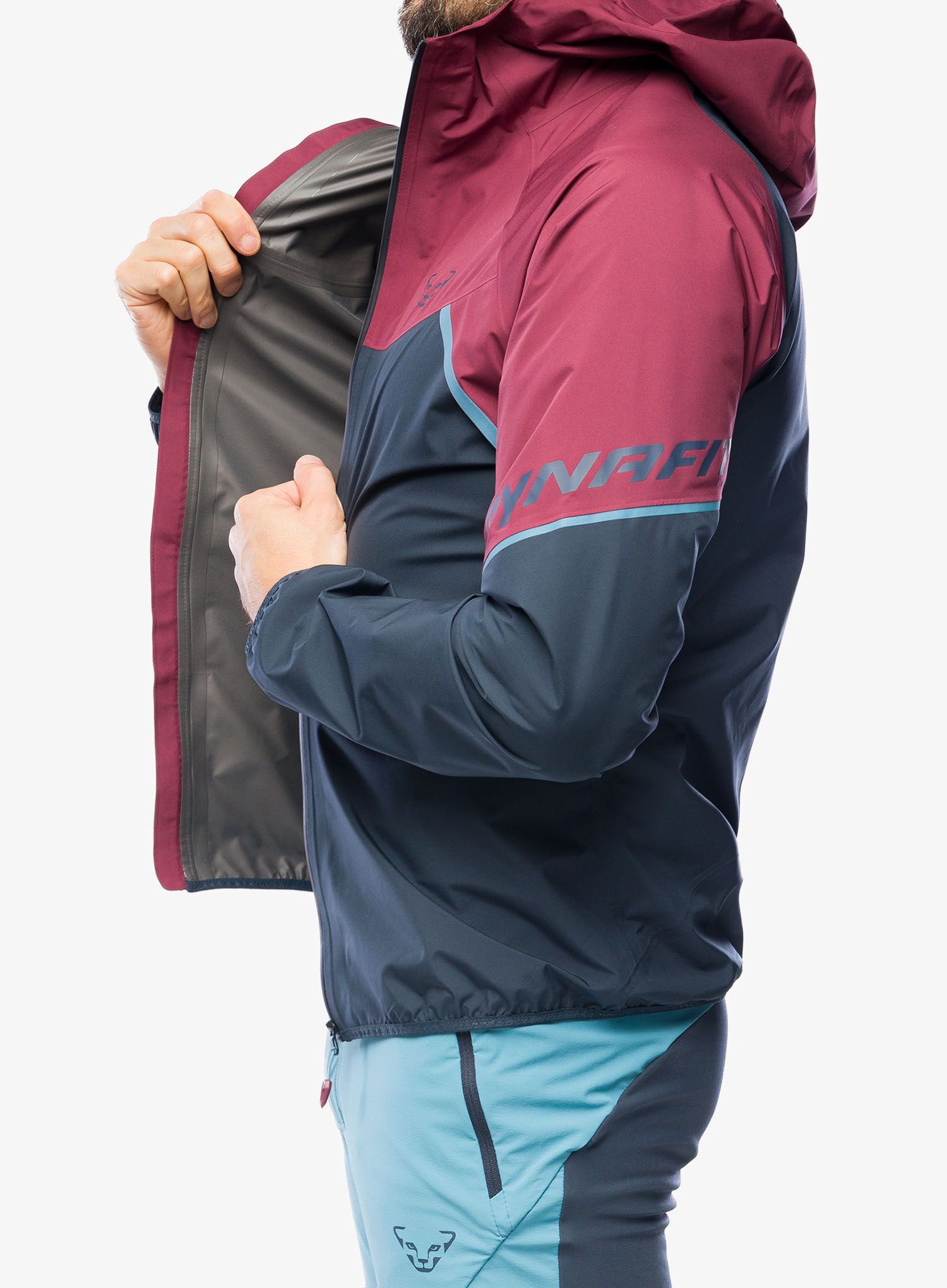 Bežecká bunda Dynafit Alpine GTX Jacket - burgundy
