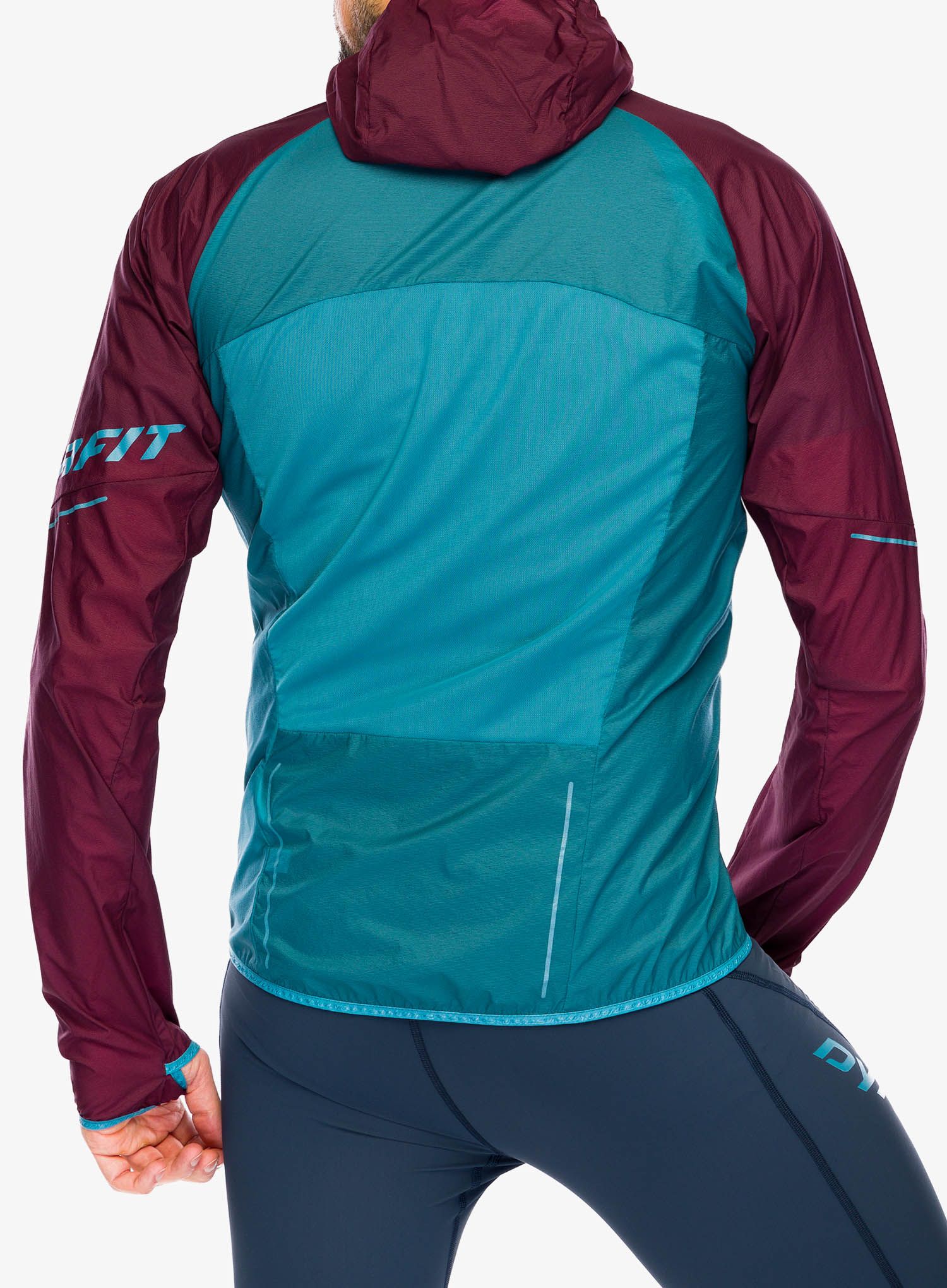 Bežecká bunda Dynafit Alpine Wind 2 Jacket - burgundy