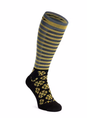 Skialp ponožky Dynafit FT Graphic Socks - atlantic/flag
