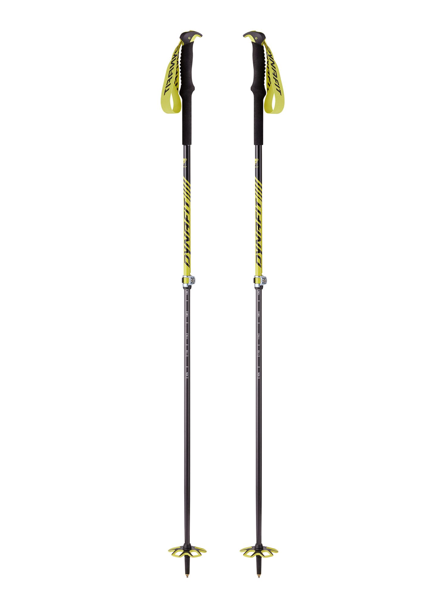 Skialpinistické palice Dynafit Free Vario Pole - fluo yellow