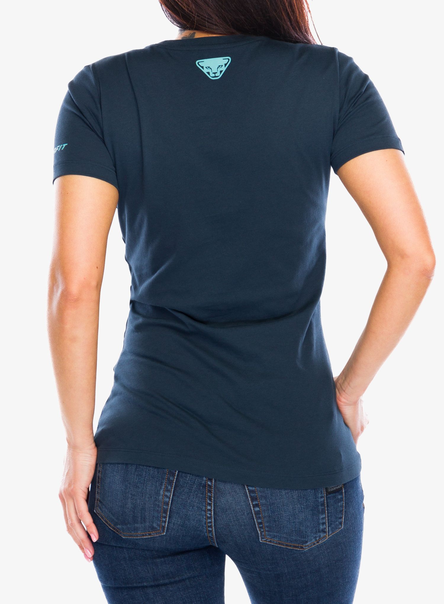 Bavlnené tričko dámske Dynafit Graphic CO S/S Tee  - blueberry/3D
