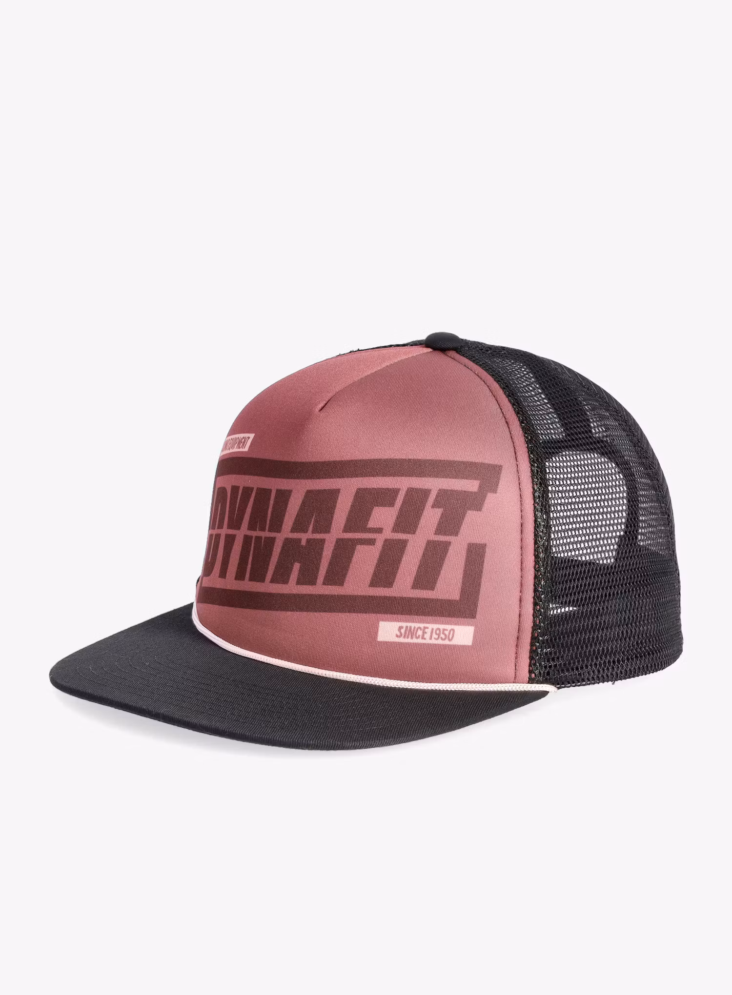 Šiltovka Dynafit Graphic Trucker Cap - dark rose/tabloid