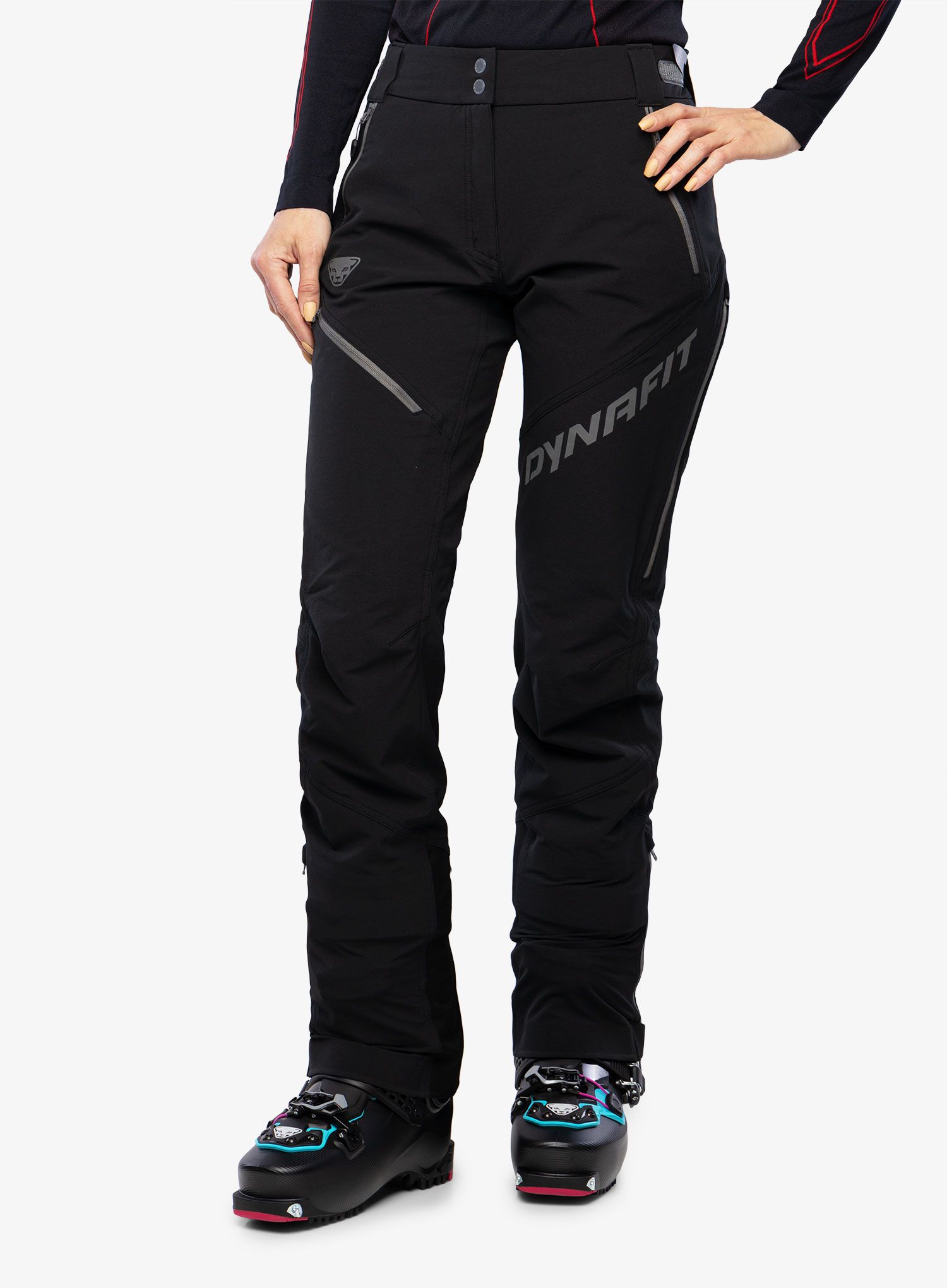 Skialpove nohavice dámske Dynafit Mercury 2 Dynastretch Pants - black out