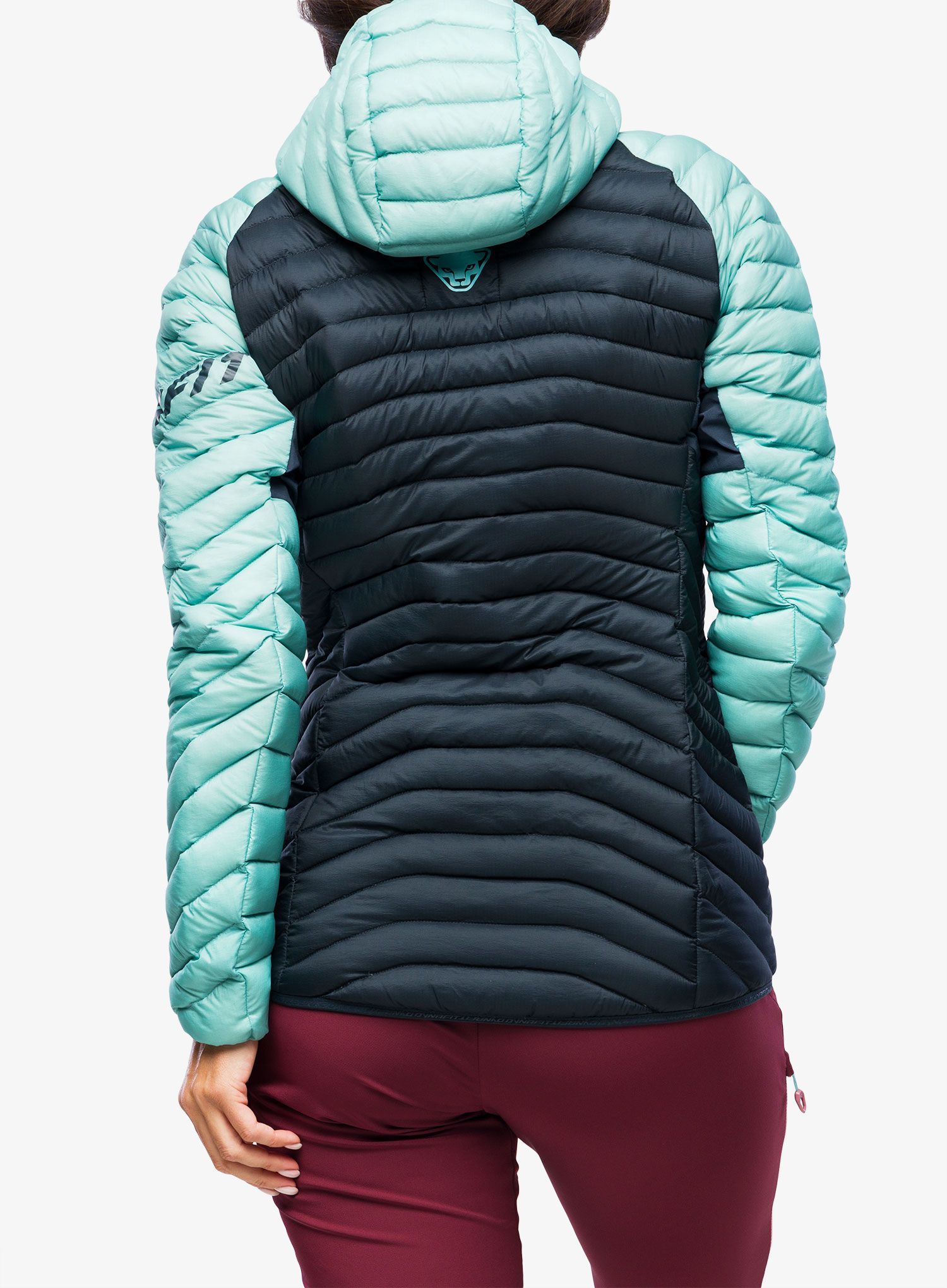 Skialp bunda dámska Dynafit Radical Down Hooded Jacket - blue