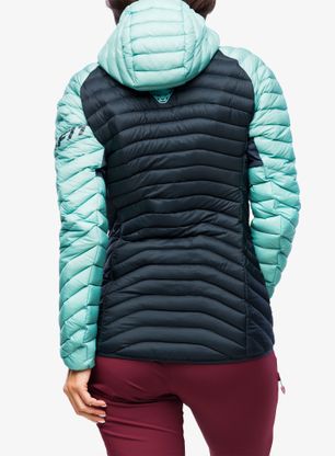 Skialp bunda dámska Dynafit Radical Down Hooded Jacket - blue