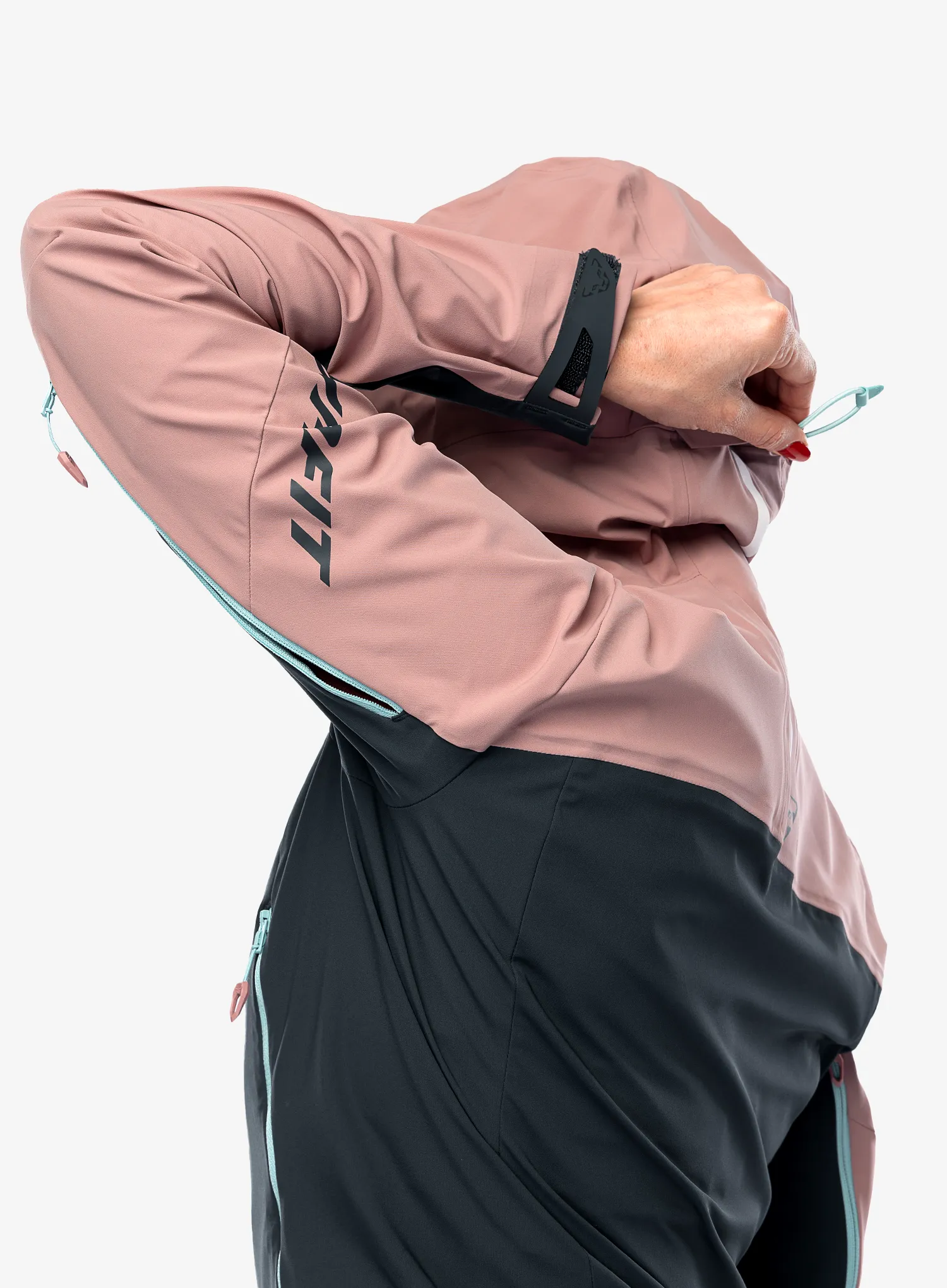 Softshellová bunda dámska Dynafit Radical Softshell Jacket - mokarosa