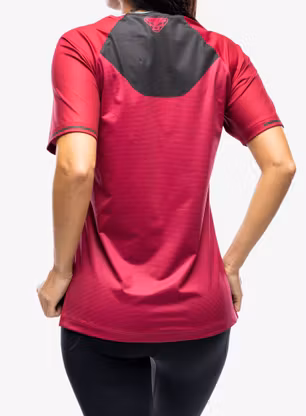 Dámske cyklistické tričko Dynafit Ride Shirt - beet red