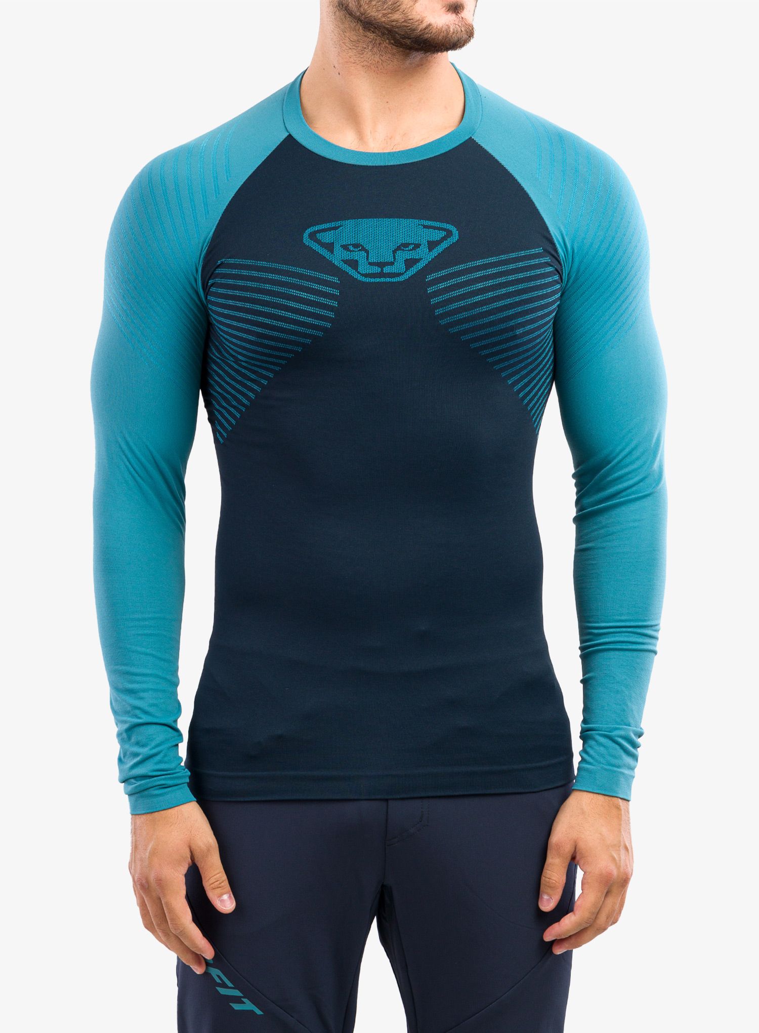 Funkčné tričko Dynafit Speed Dryarn Longsleeve Tee - storm blue