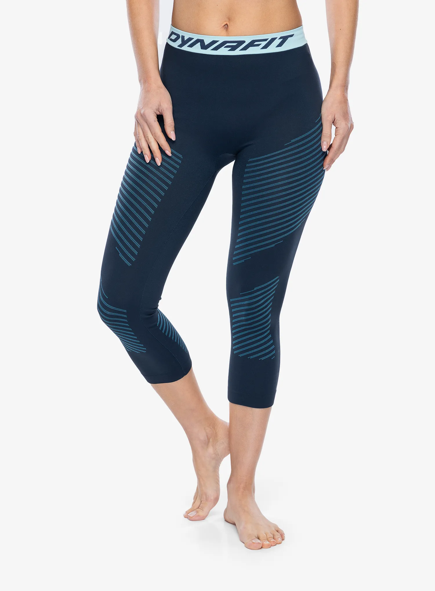 Dámske funkčné legíny Dynafit Speed Dryarn Tights - blueberry/marine blue
