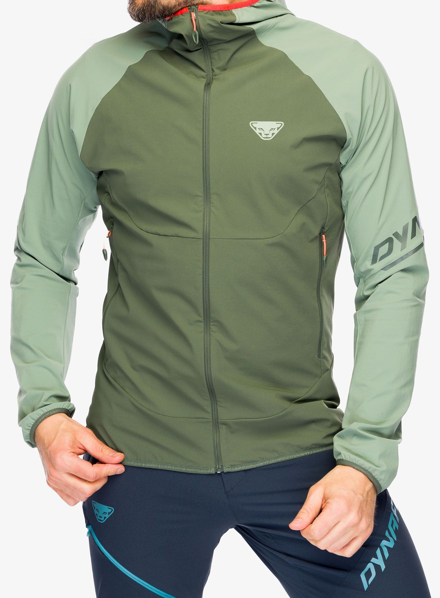 Softshellová bunda Dynafit Transalper DST Jacket - sage