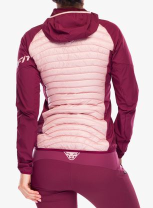 Dámska hybridná bunda dámska Dynafit Transalper Hybrid Ins JKT - burgundy