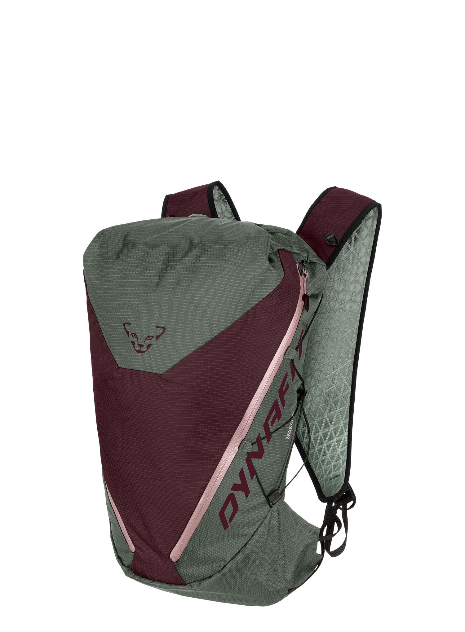 Bežecký batoh Dynafit Traverse 22 Backpack - sage/burgundy