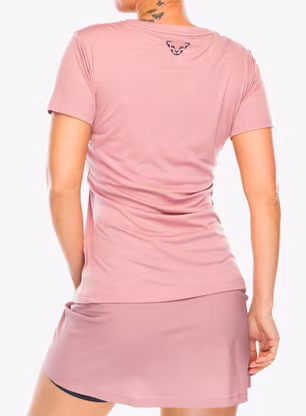 Bežecké tričko dámske Dynafit Traverse 2 S/S Tee - mokarosa