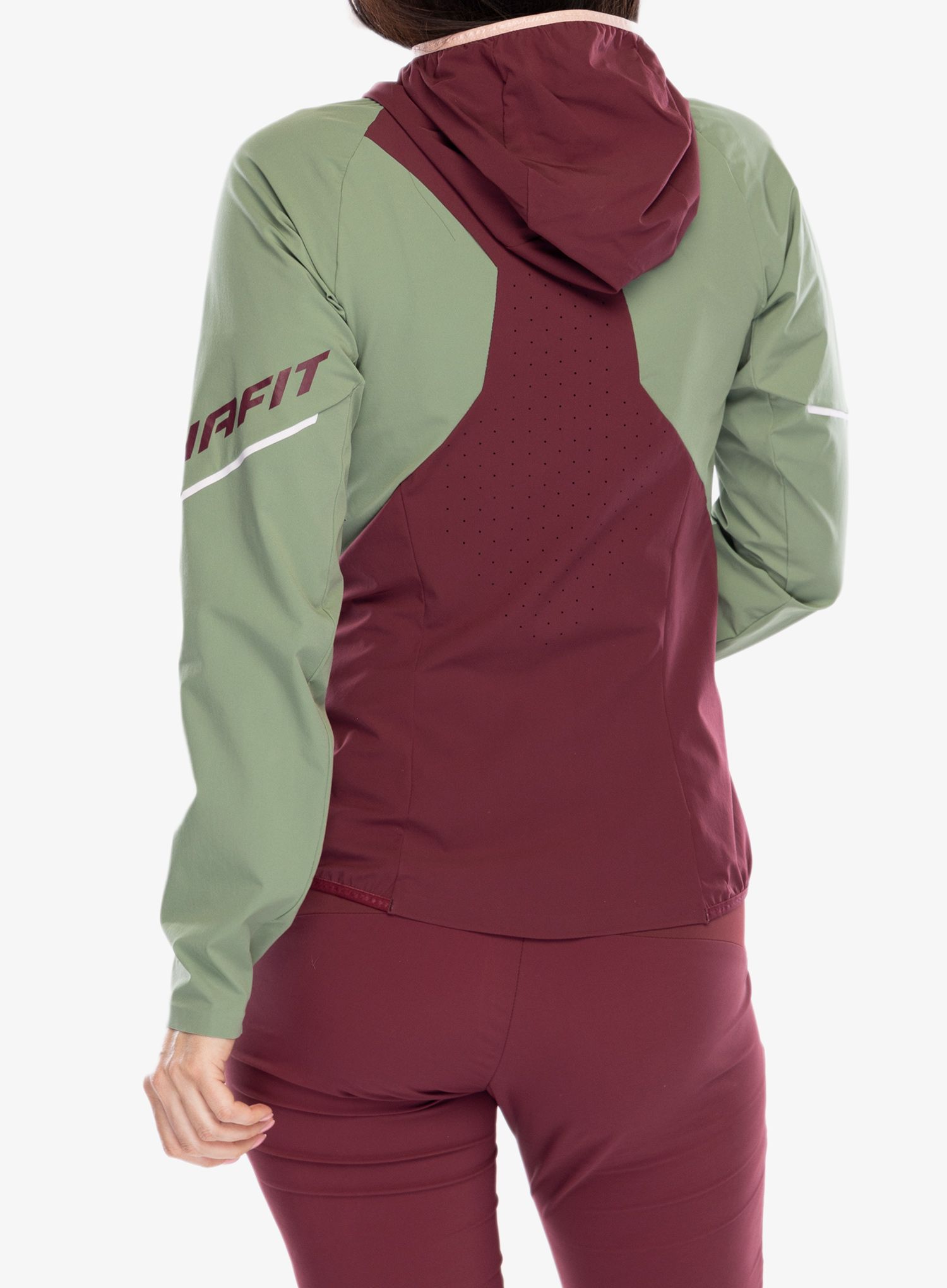 Softshellová bunda dámska Dynafit Traverse DST Jacket - sage