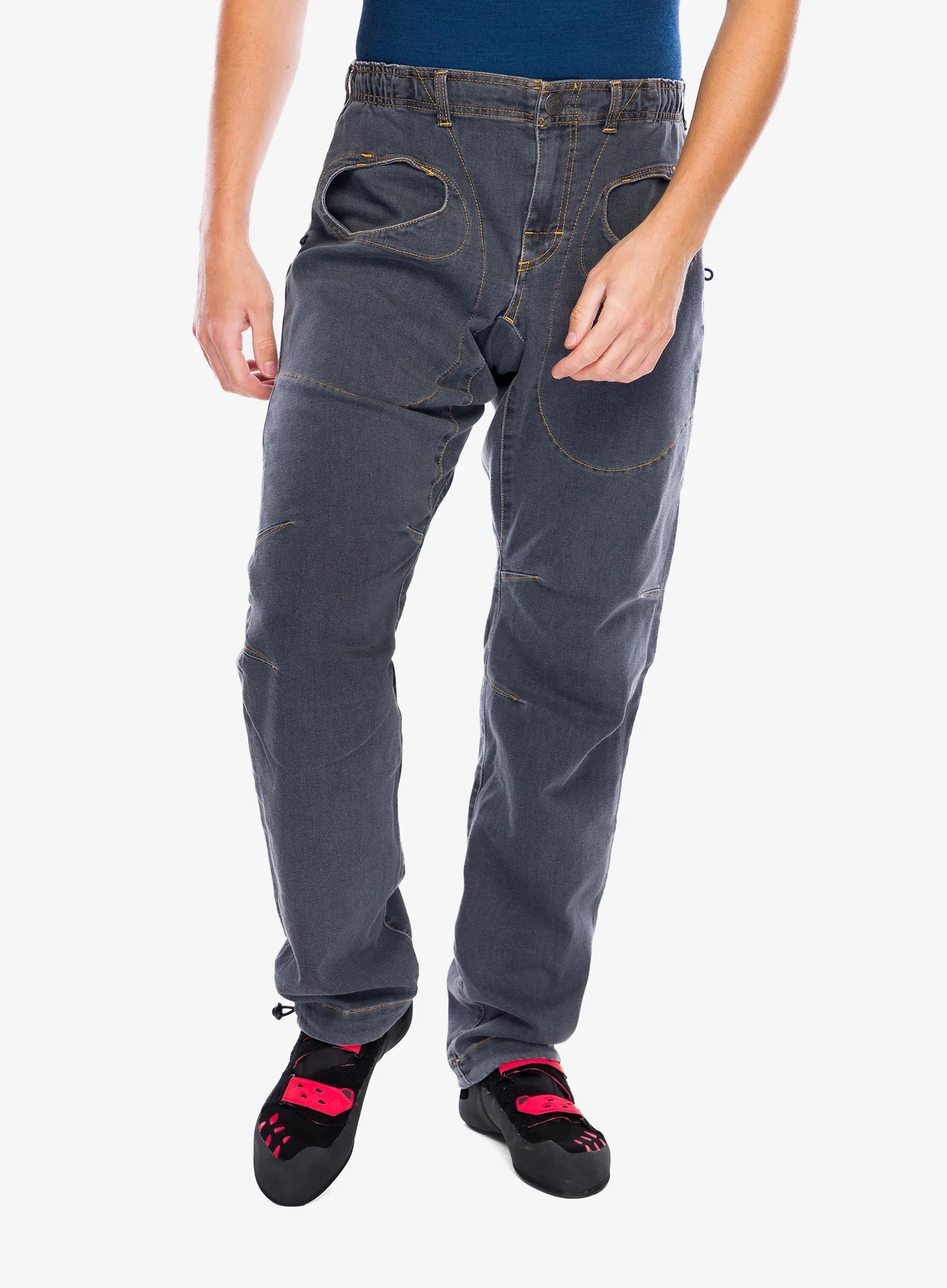 Lezecké nohavice E9 Rondo Denim 2.3 - grey