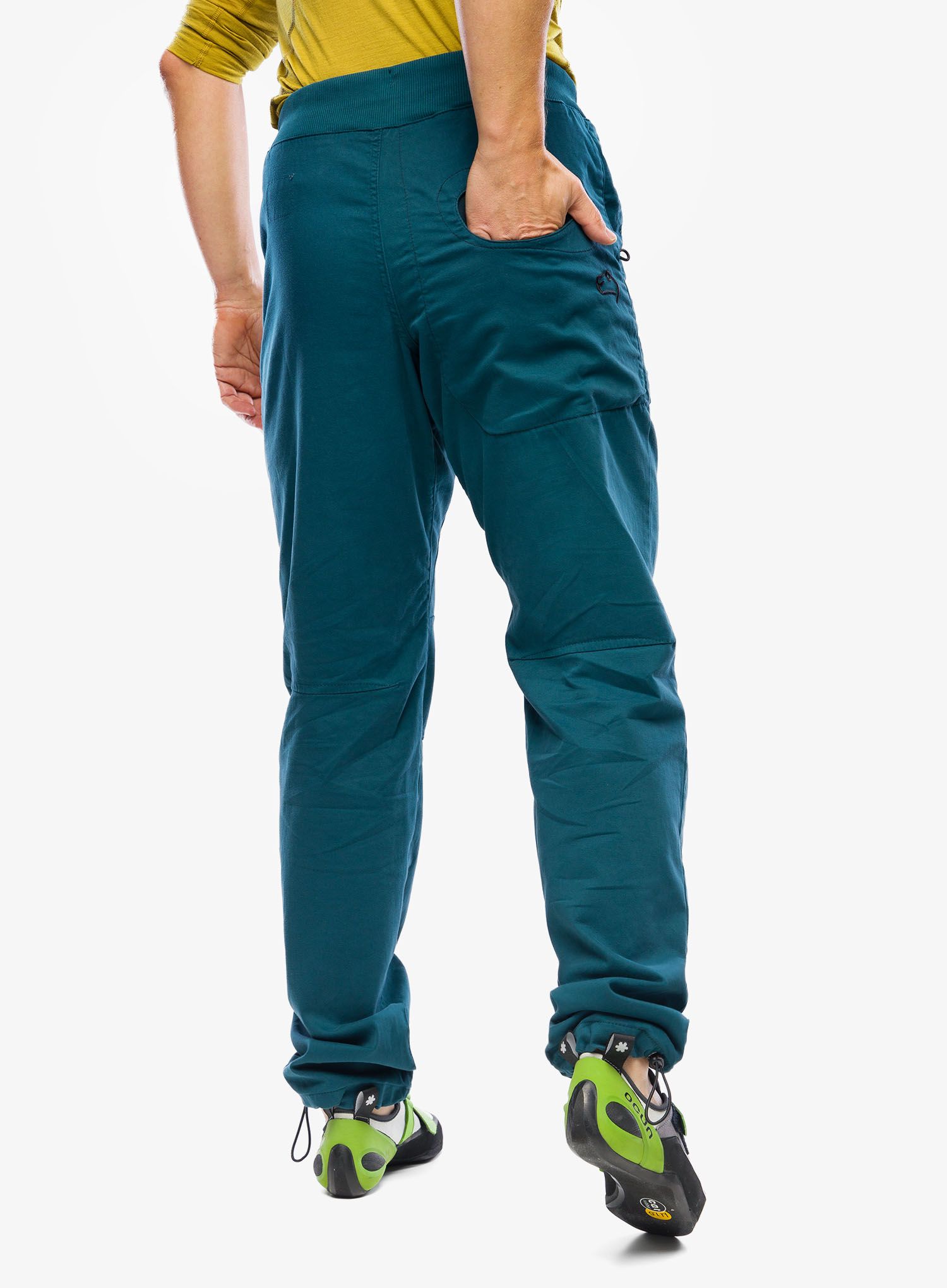 Lezecké nohavice E9 Rondo Slim - whale
