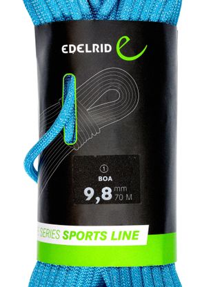 Dynamické lano Edelrid Boa 9,8 mm 70 m - blue