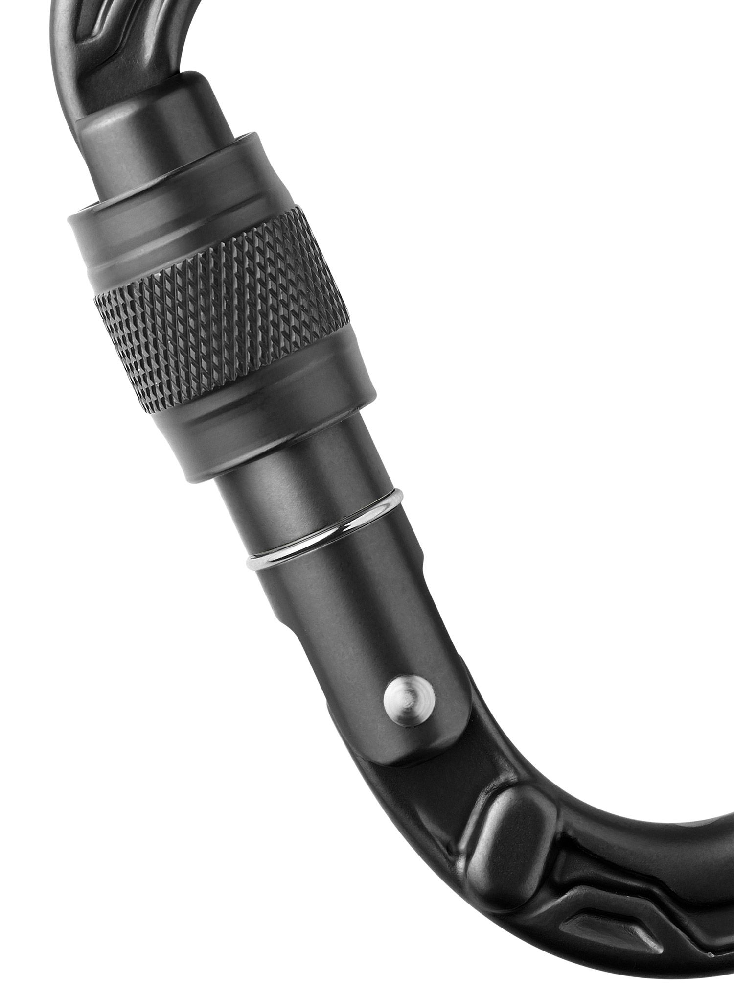 Karabína so skrutkovacím uzáverom Edelrid HMS Bullet Screw II - black