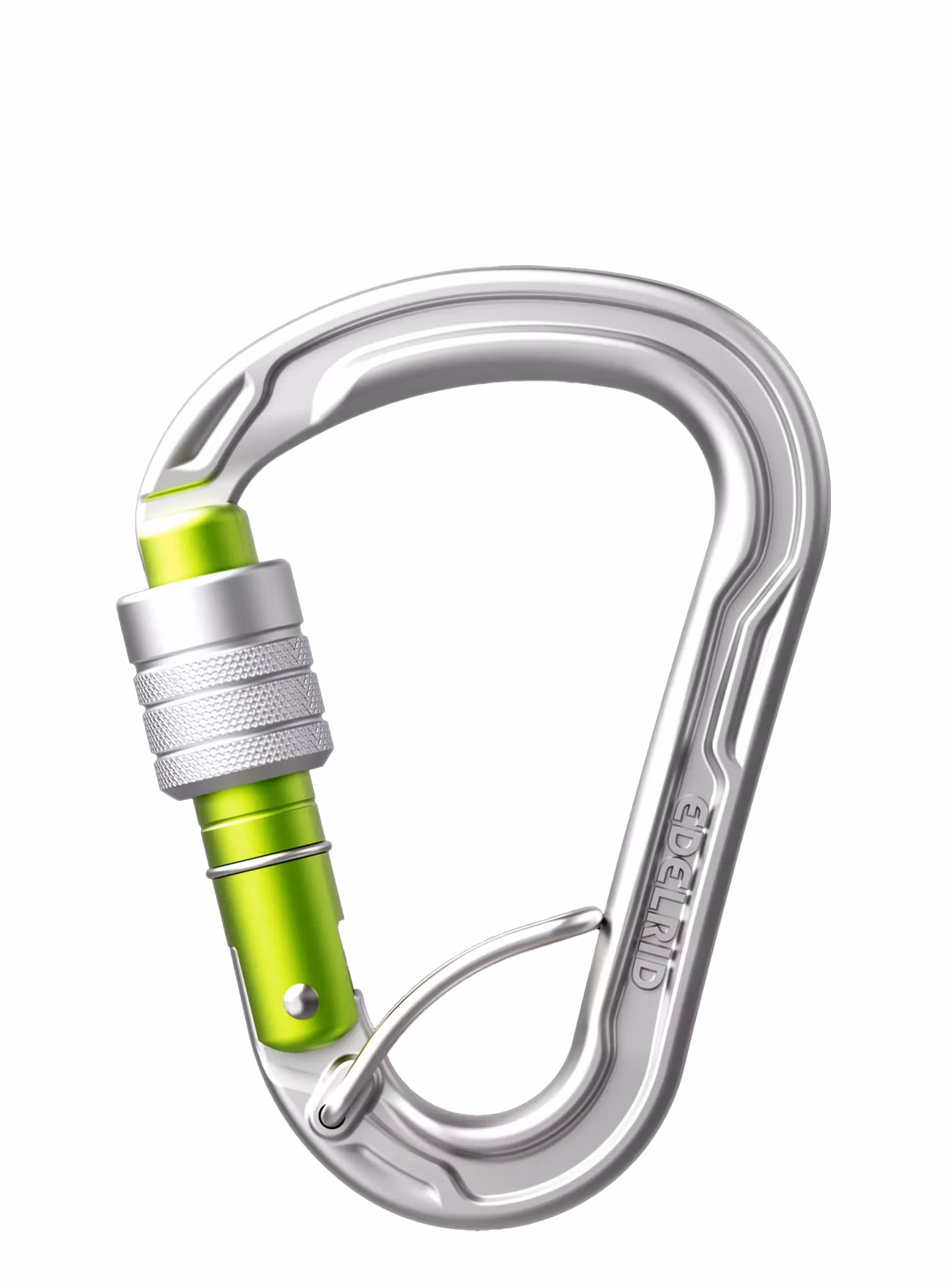 Karabína so skrutkovacím uzáverom Edelrid HMS Strike Screw FG II - oasis