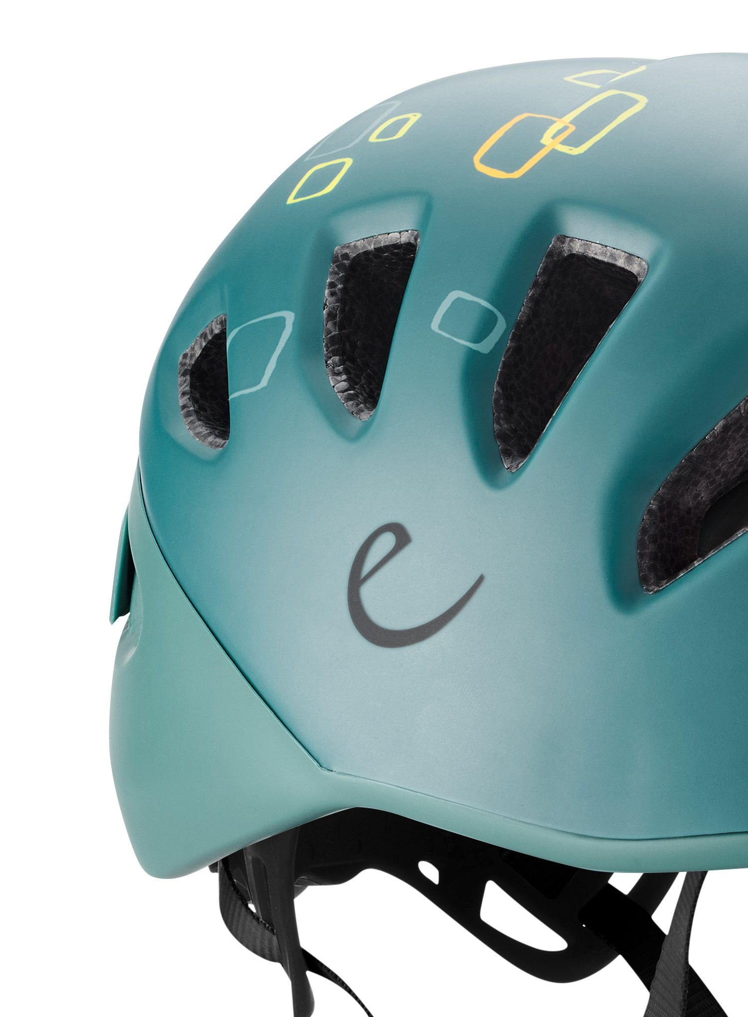 Detská prilba Edelrid Kids Shield II - jade-petrol