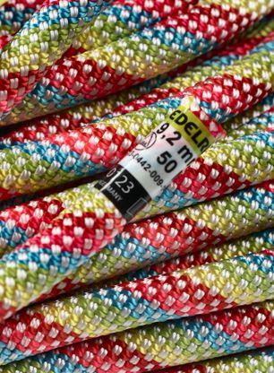 Dynamické lano Edelrid Kinglet 9,2 mm 50 m - snow