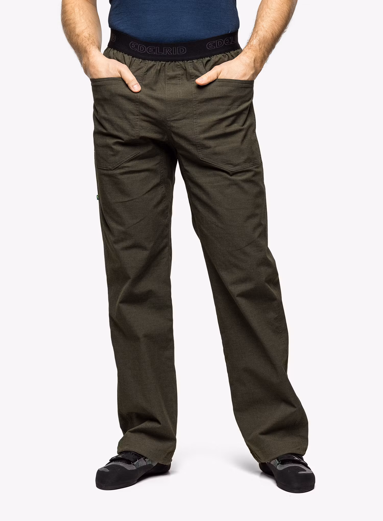 Lezecké nohavice Edelrid Legacy Pants IV - oil