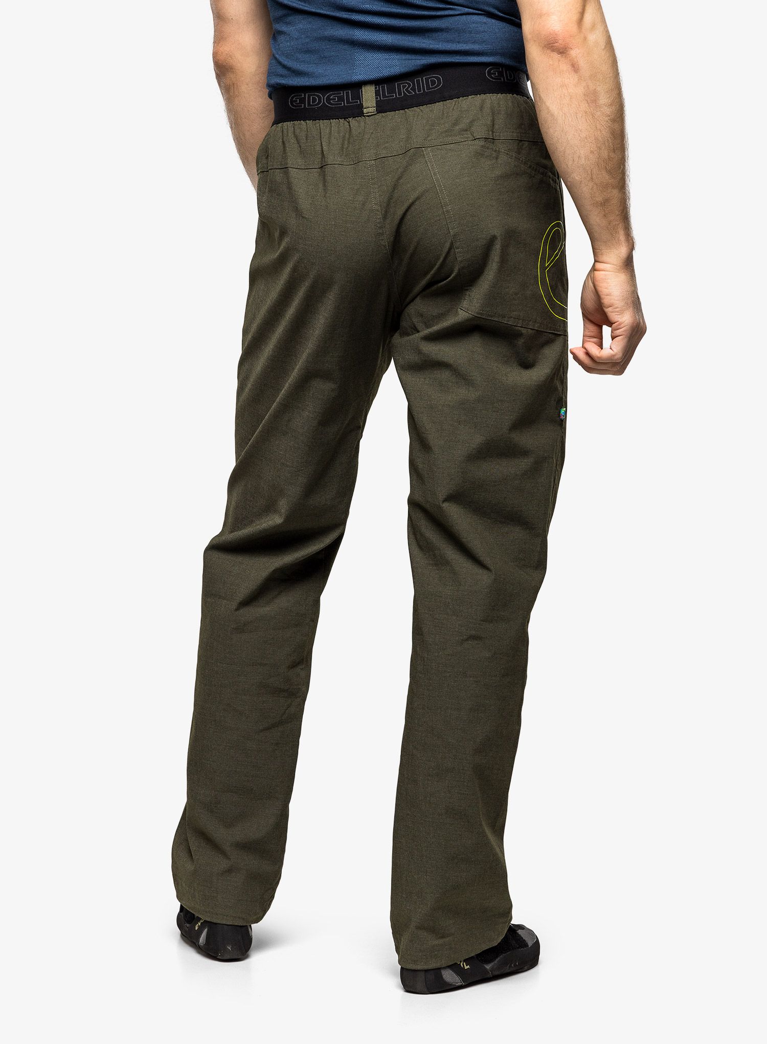 Lezecké nohavice Edelrid Legacy Pants IV - oil