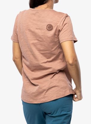 Bavlnené tričko dámske Edelrid Wo Highball T-Shirt V - mineral