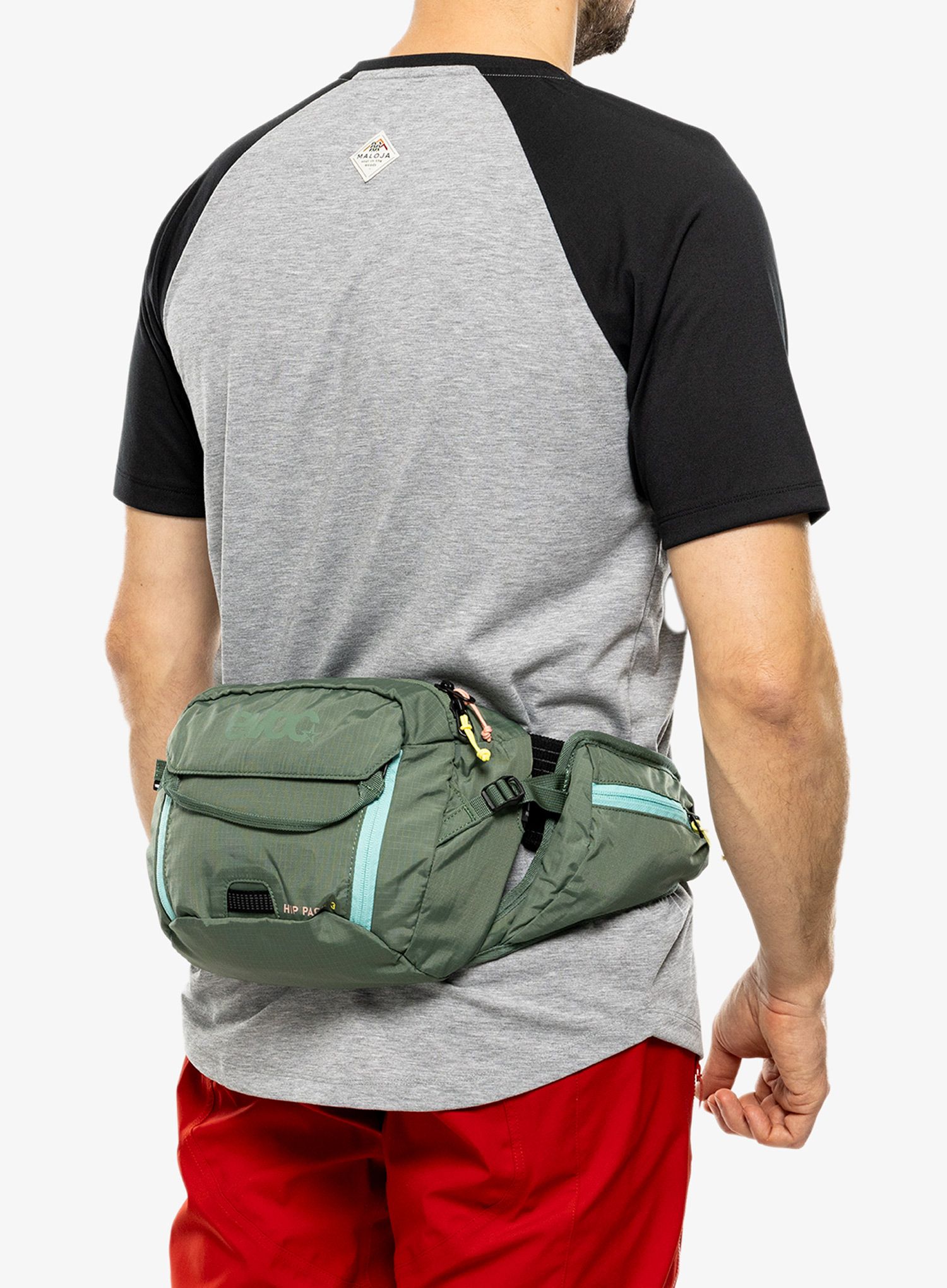 Ľadvinka Evoc Hip Pack 3 - olive