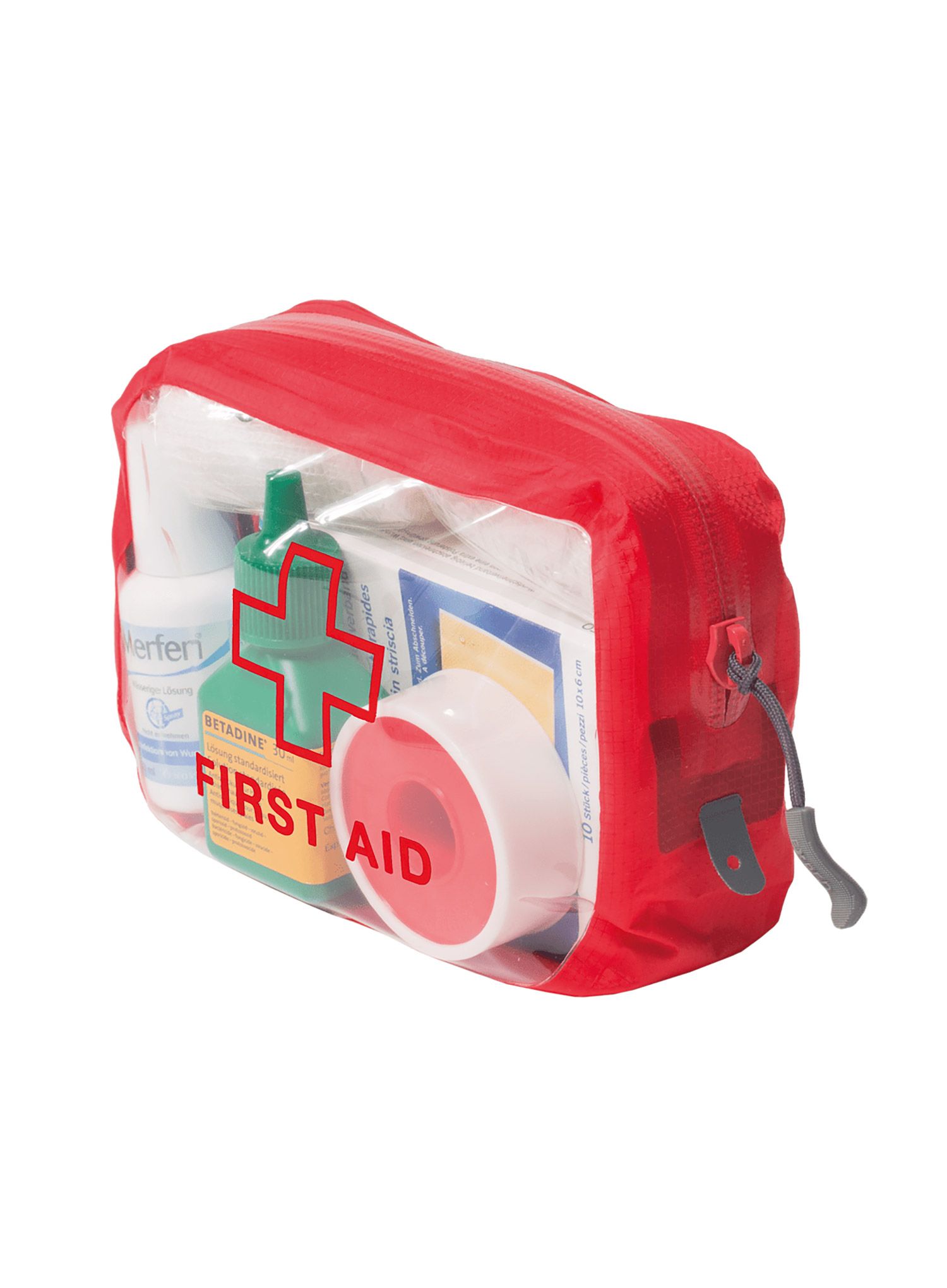 Turistická lekárnička Exped Clear Cube First Aid S