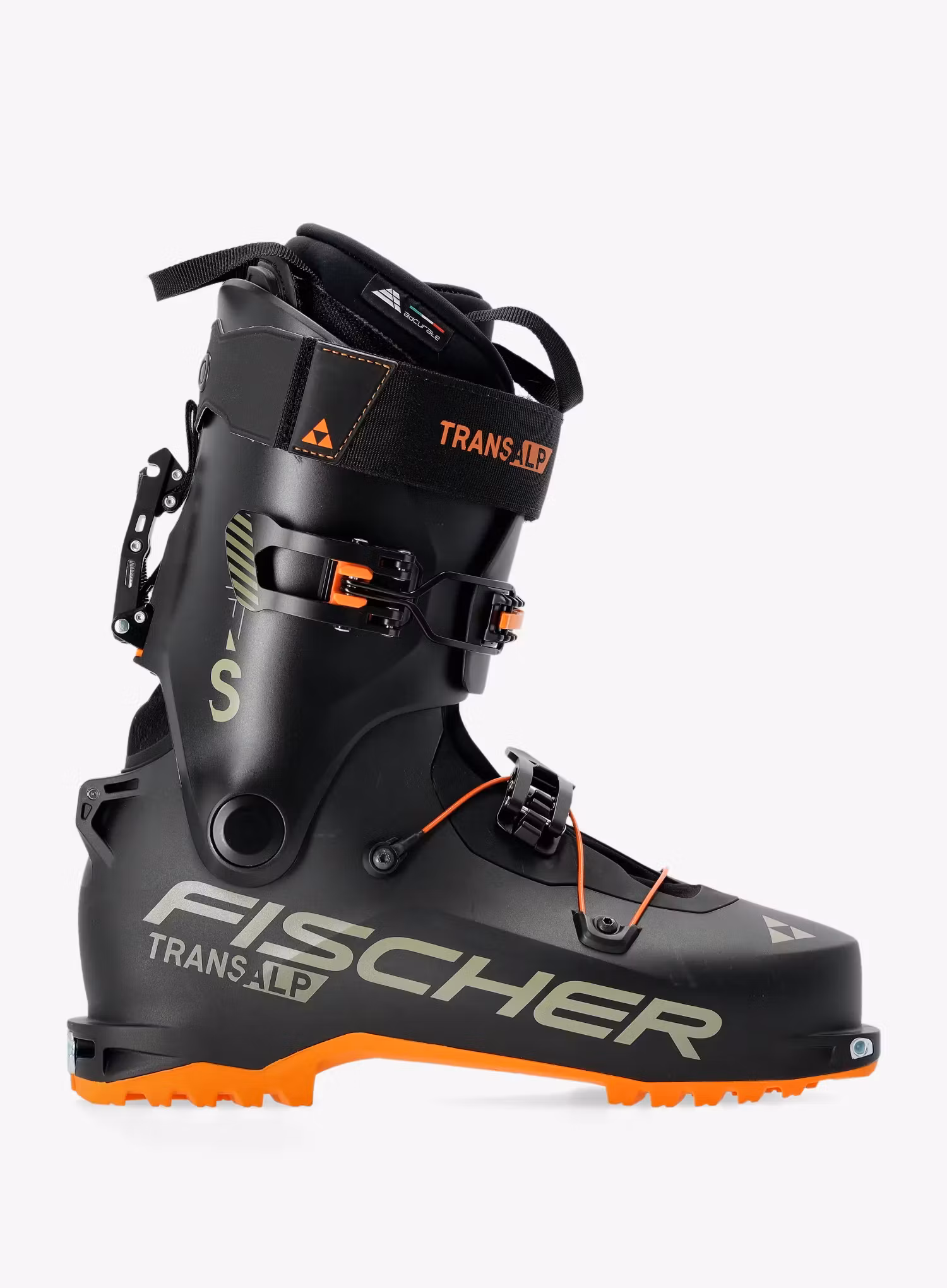 Skialpinistické topánky Fischer Transalp TS - black/black