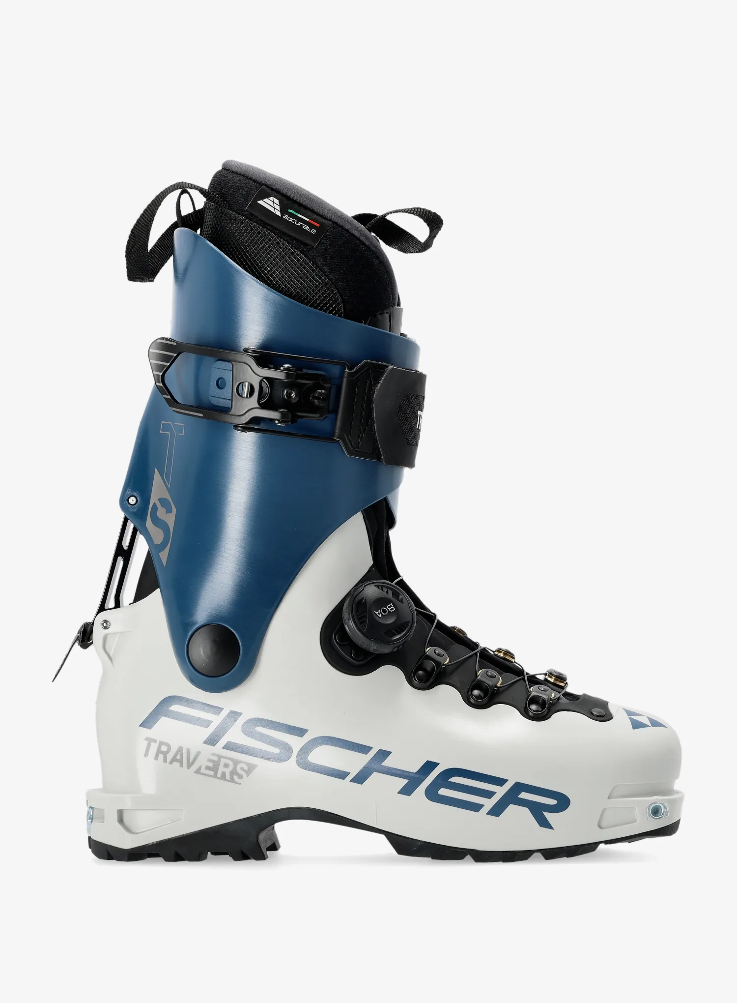 Skialpinistické topánky Fischer Travers TS - white/blue