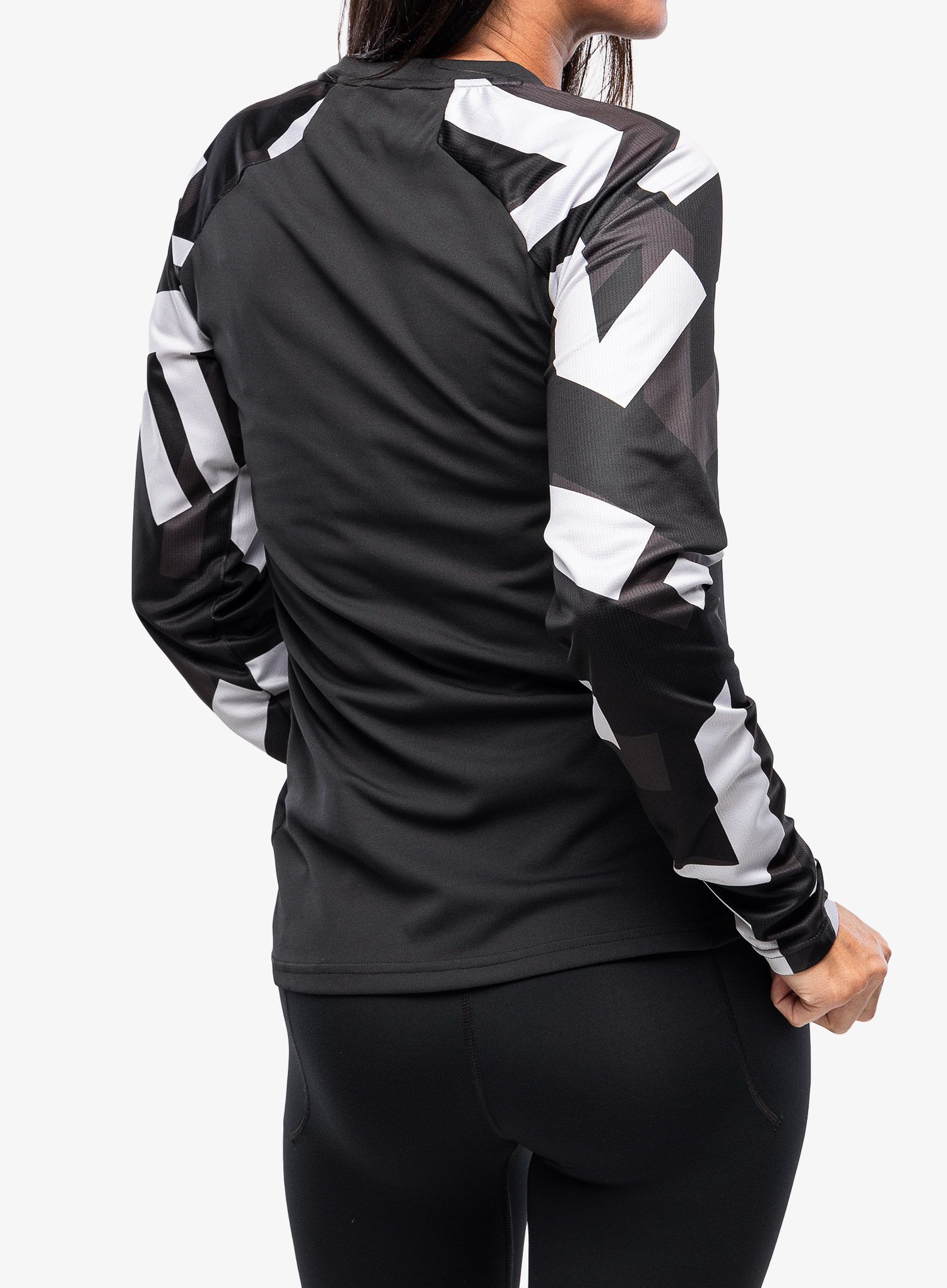 Dámska cyklistická mikina Five Ten The Trail L/S - black/black