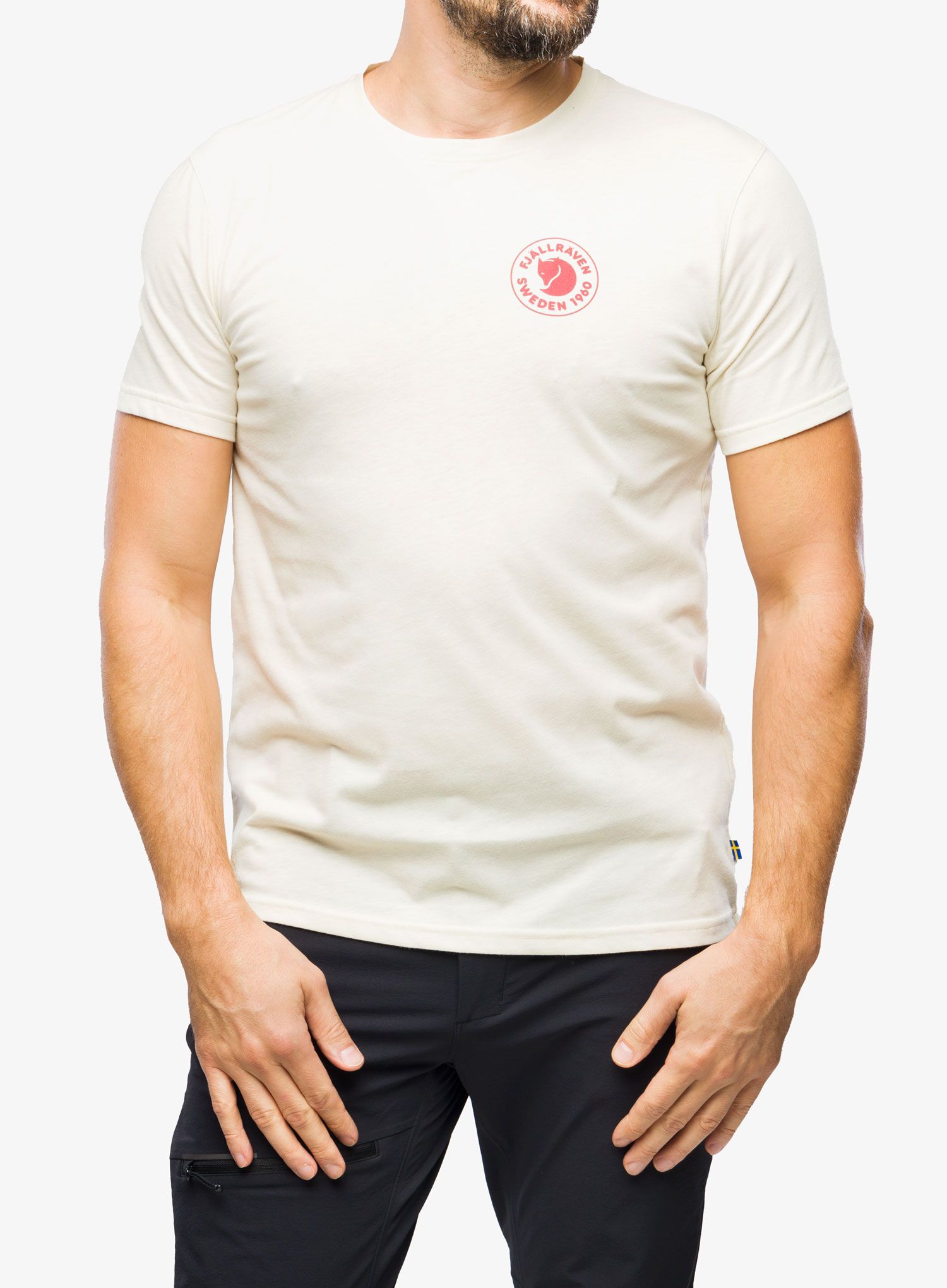 Bavlnené tričko Fjallraven 1960 Logo T-Shirt - chalk white