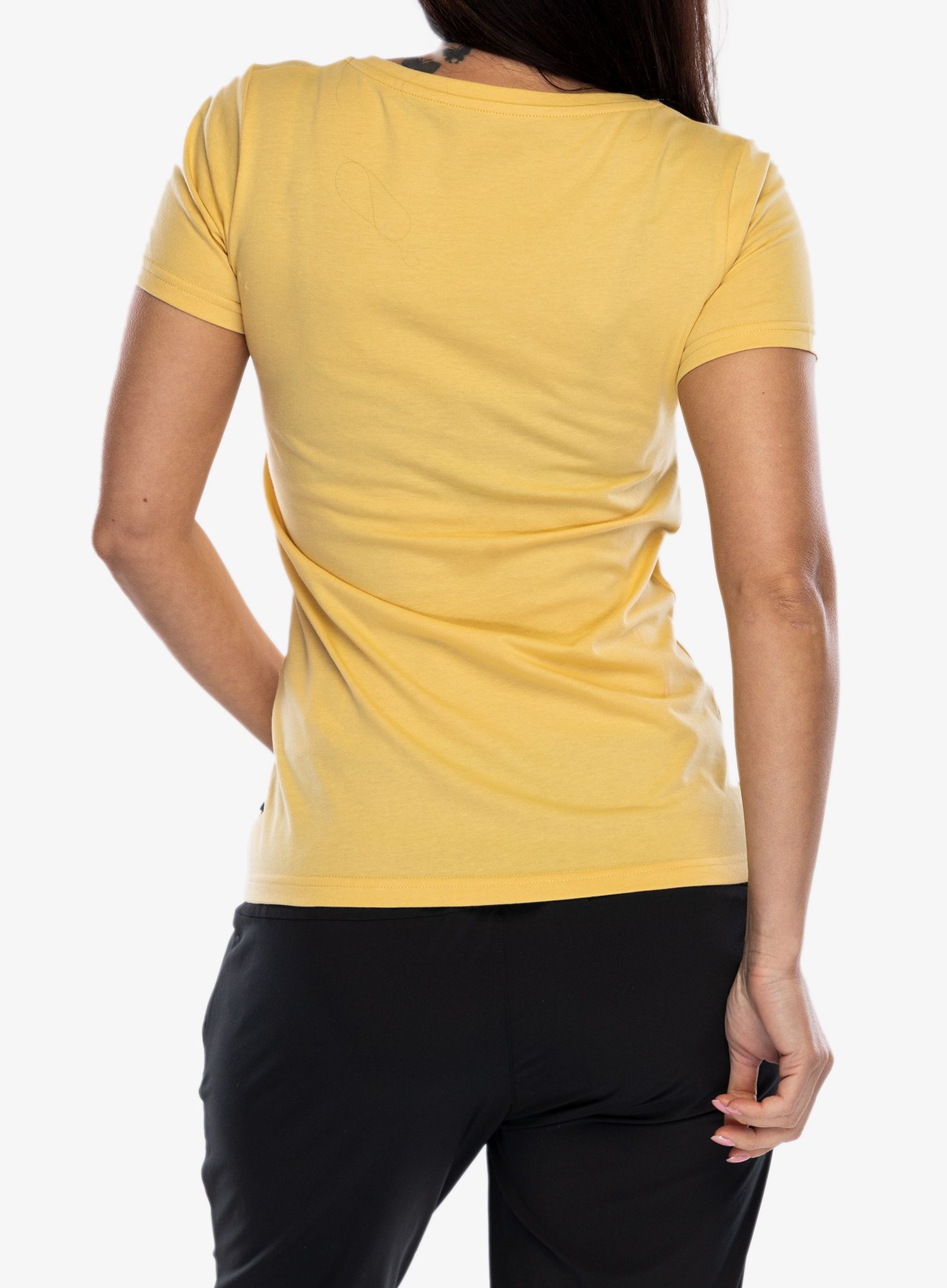Dámske tričko Fjallraven 1960 Logo T-shirt - mais yellow
