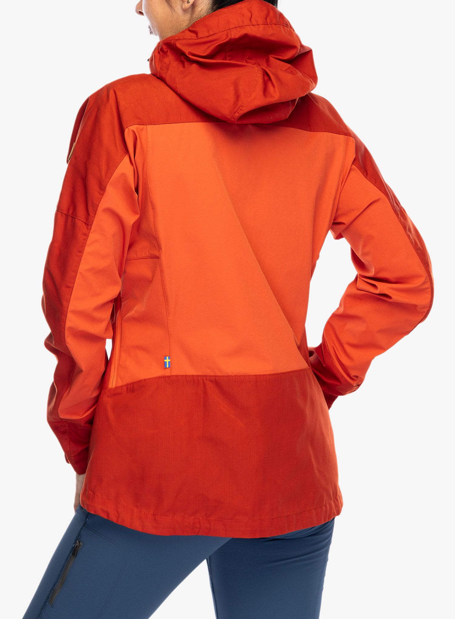 Bunda dámska Fjallraven Abisko Lite Trekking Jacket - cabin red/rowan red