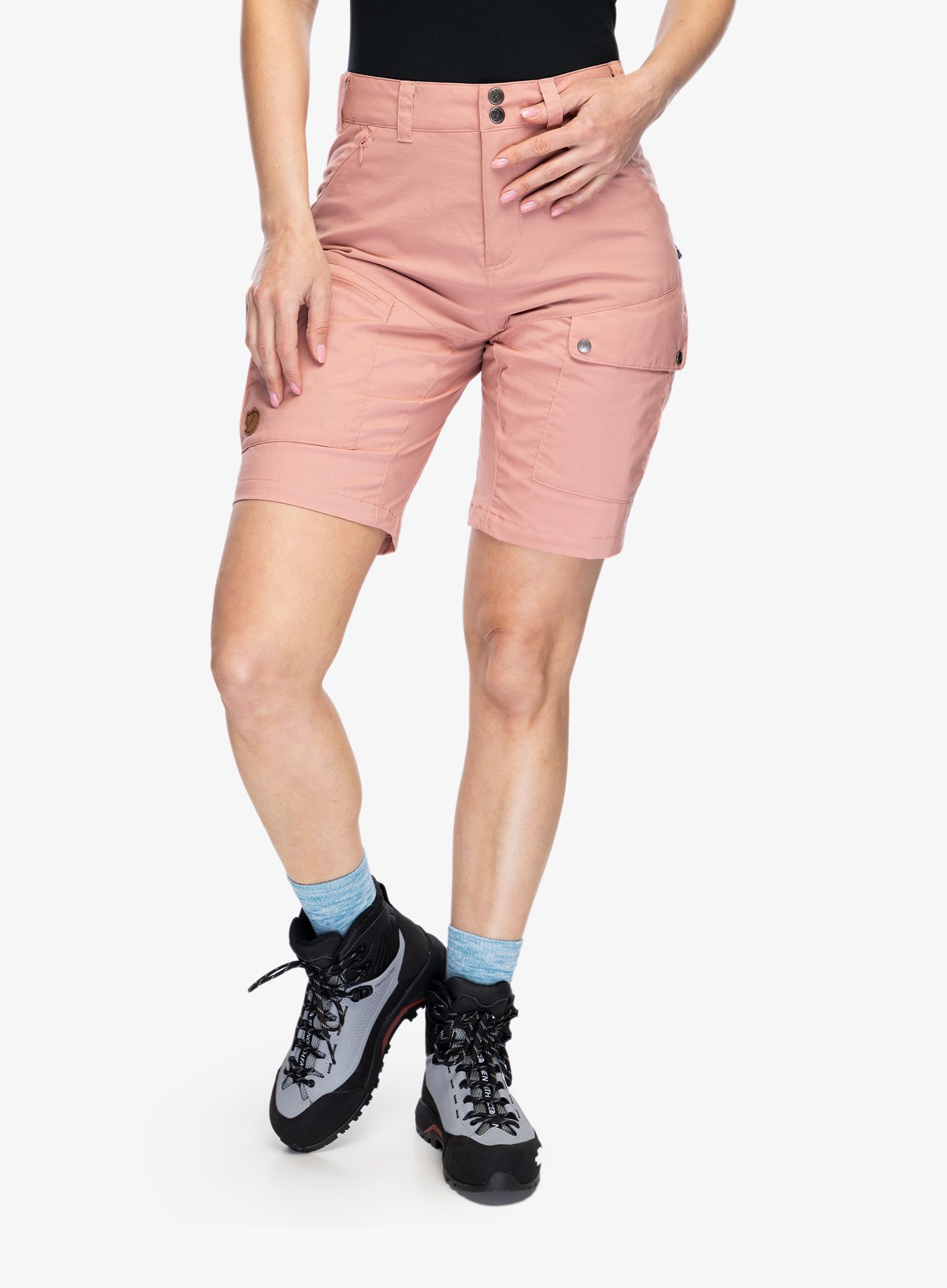 Kraťasy dámske Fjallraven Abisko Midsummer Shorts - dusty rose