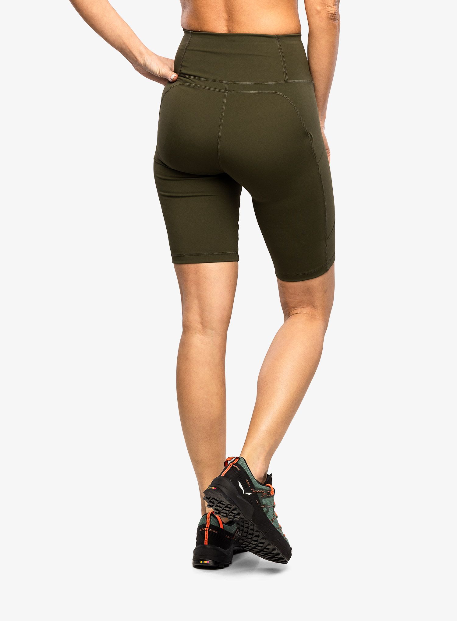 Turistické kraťasy dámske Fjallraven Abisko Short Tights - deep forest