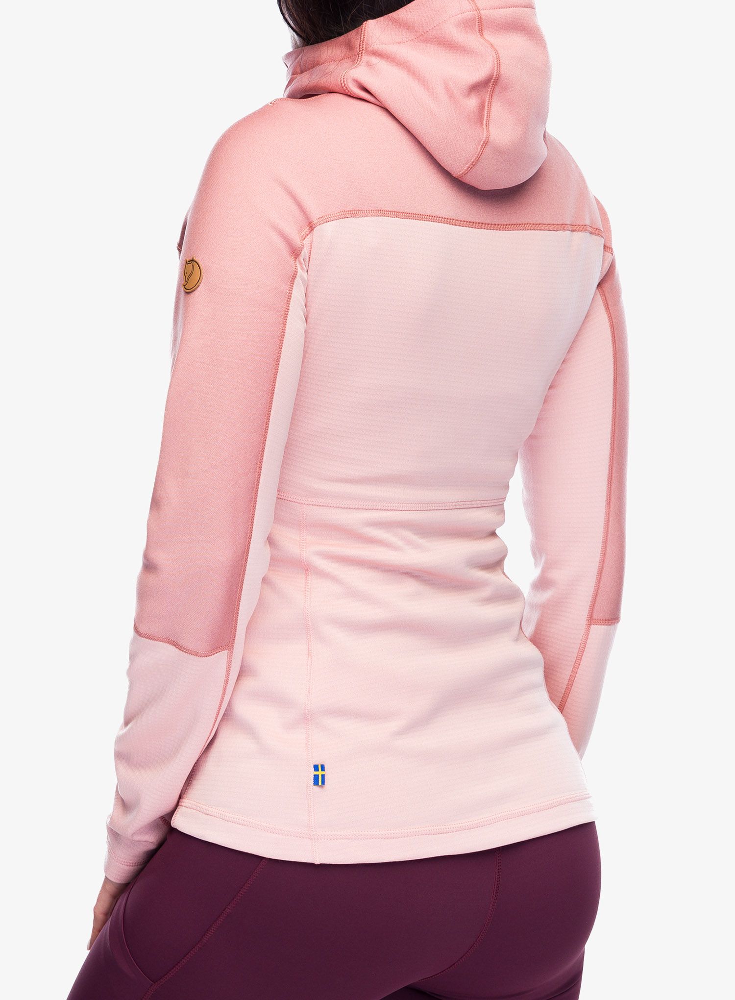 Mikina dámska Fjallraven Abisko Trail Fleece - chalk rose/dusty rose