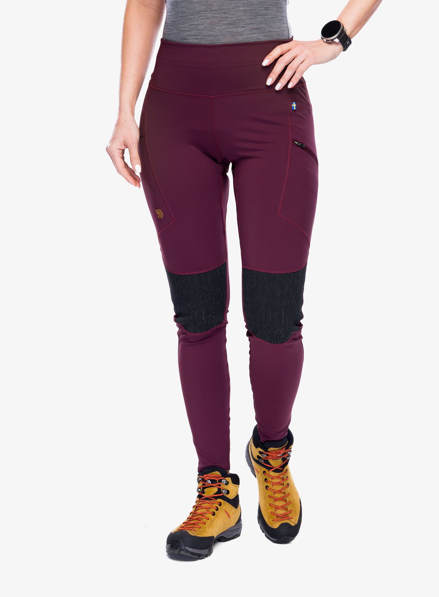 Dámske legíny Fjallraven Abisko Trekking Tights - port