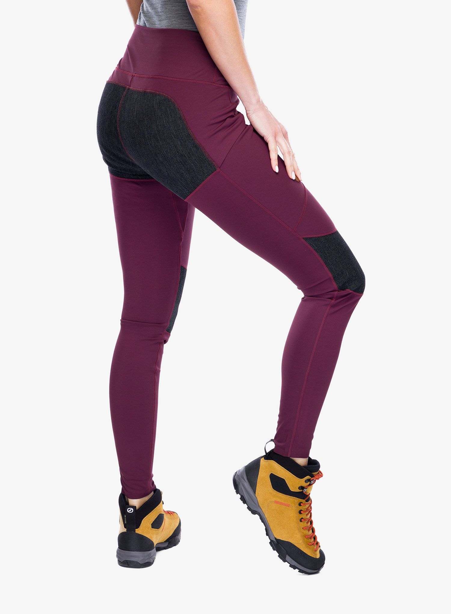 Dámske legíny Fjallraven Abisko Trekking Tights - port