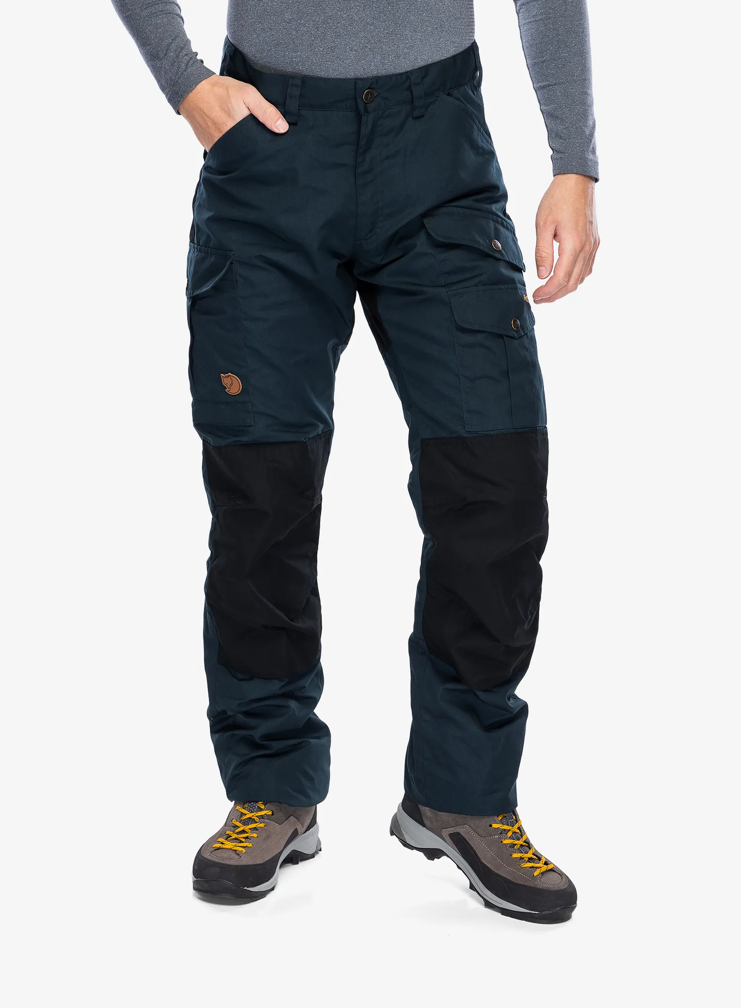 Trekingové nohavice Fjallraven Barents Pro Winter Trousers - dark navy