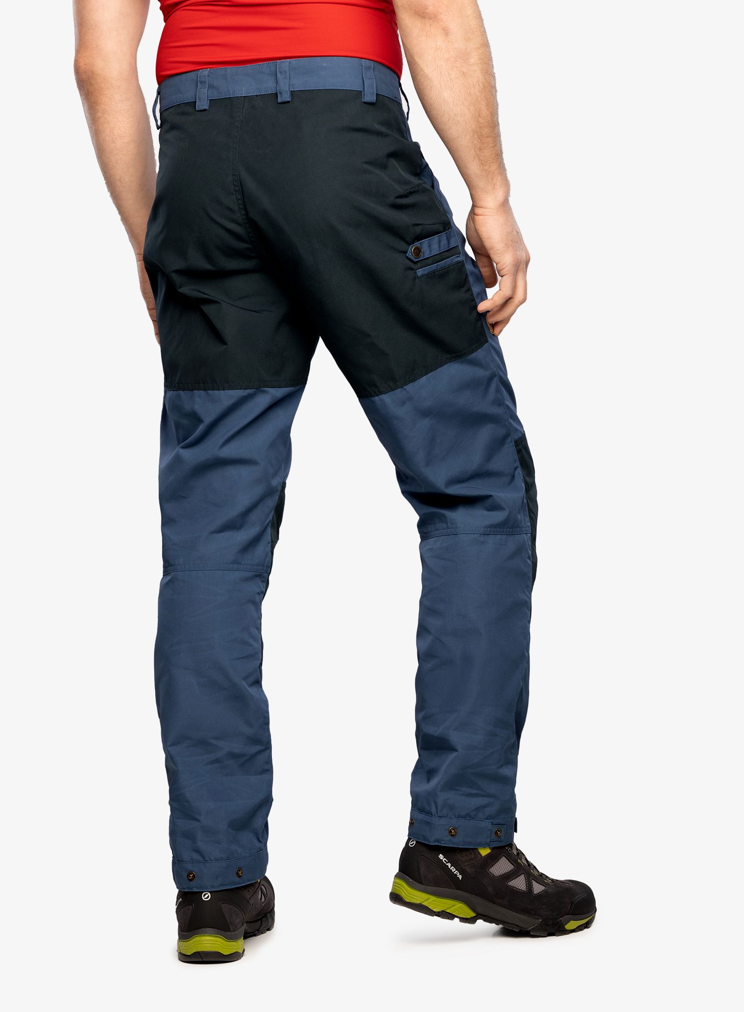 Turistické nohavice Fjallraven Greenland Trail Trousers - indigo blue/dark navy