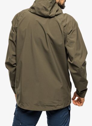 Bunda do dažďa Fjallraven HC Hydratic Trail Jacket - laurel green