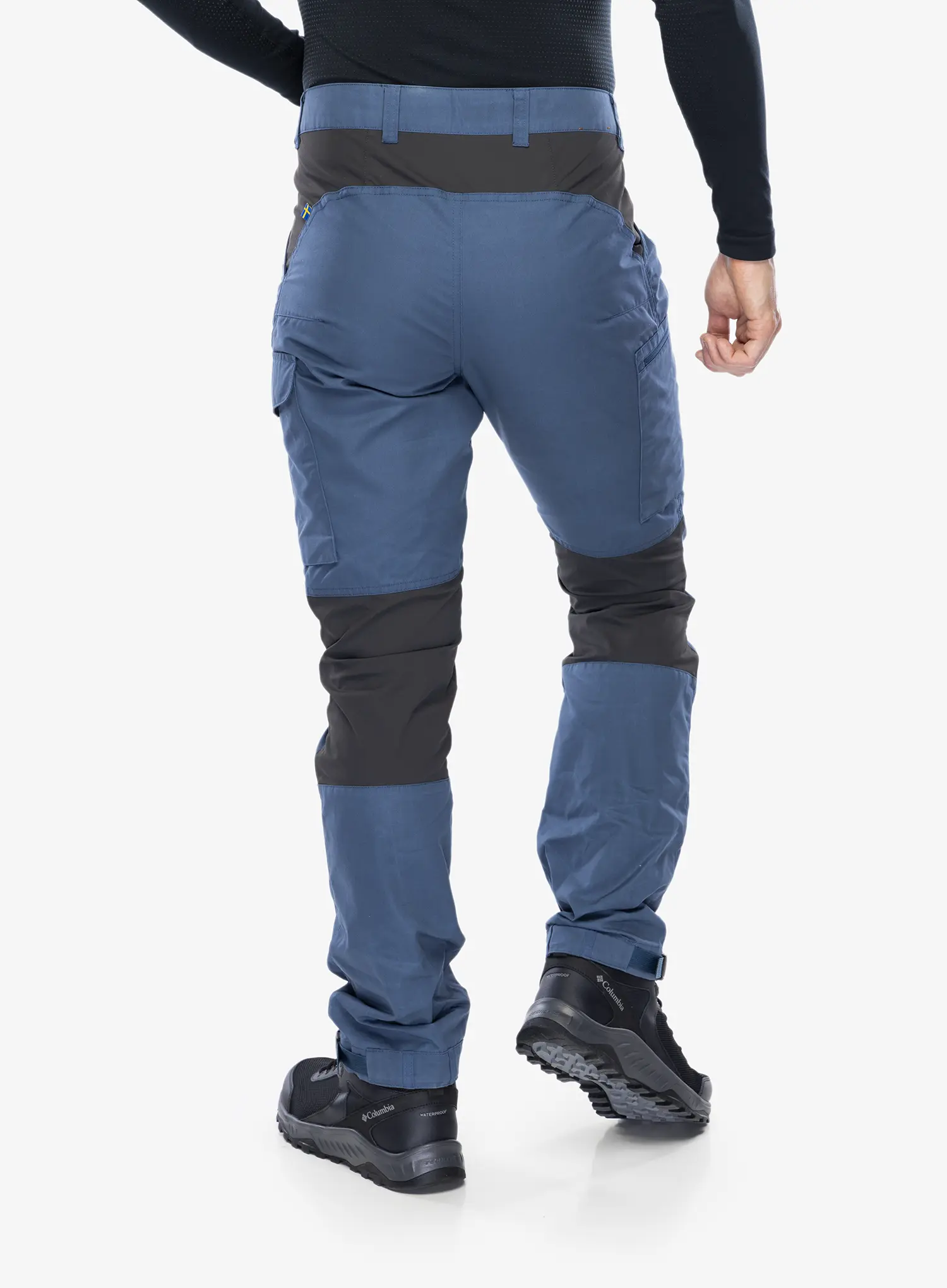 Turistické nohavice Fjallraven Kaipak Trousers - uncle blue/grey