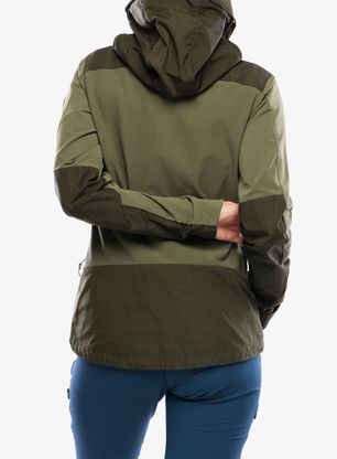 Bunda dámska Fjallraven Keb Jacket - deep forest/laurel green